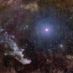 Witch Head Nebula and Rigel