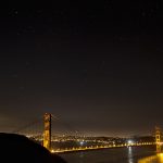 Comet over San Francisco