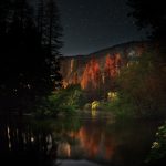 Moonlit Reflection Firefall