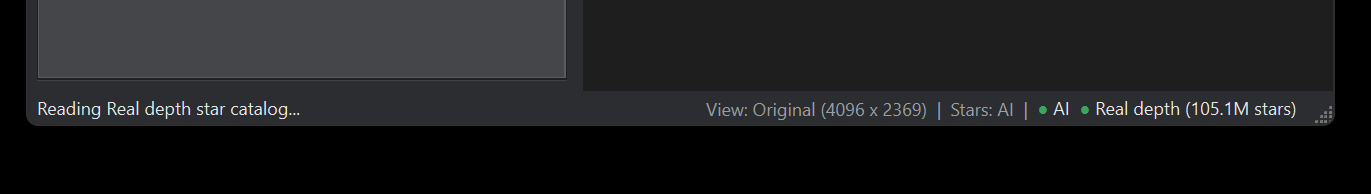 Status bar
